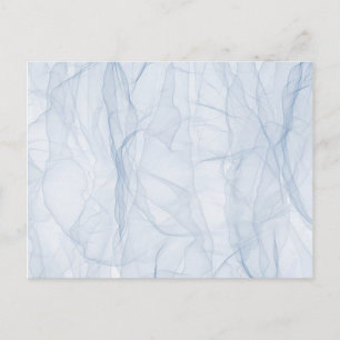 Blue Shadow Pattern Postcard