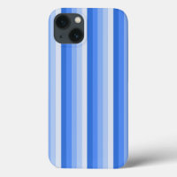 Blue shadow stripes Case-Mate iPhone case