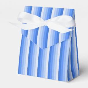 Blue shadow stripes favor box