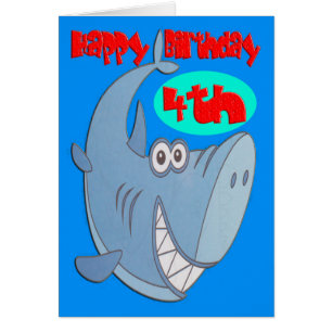 Blue Shark Fourth Birthday