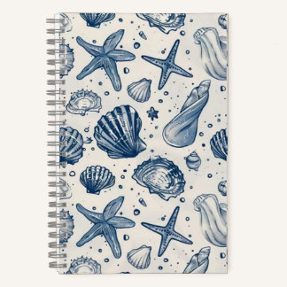 Blue Shell Harmony Notebook