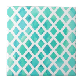 Blue Shell Pattern Tile