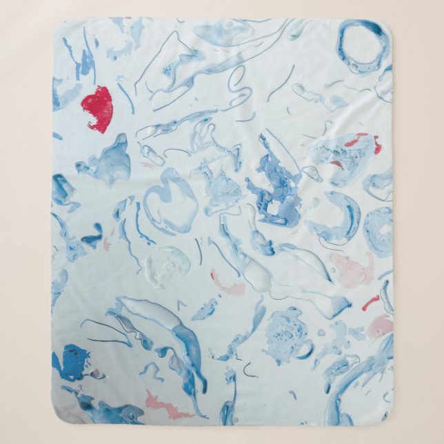 Blue Sherpa Blanket (Front)