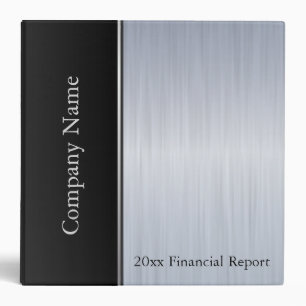 Blue Shimmer Brush Steel Company Style Binder