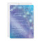 Blue Shimmer Cute Winter Bridal Shower