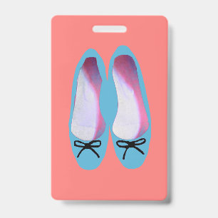 blue shoes badge