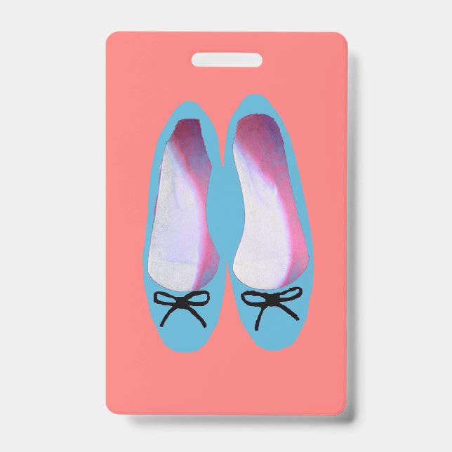 blue shoes badge (Front)