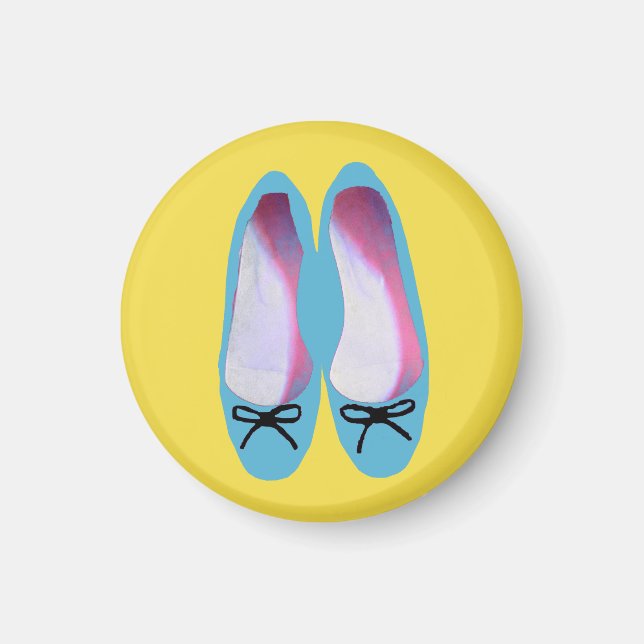 Blue Shoes Magnet (Front)