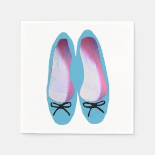 Blue Shoes Napkin