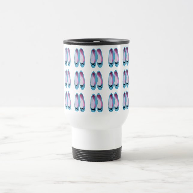 Blue Shoes Travel Mug (Center)