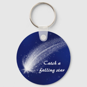 Blue Shooting Star Keychain #1