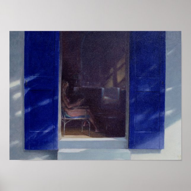 Blue Shutters 1985 Poster (Front)