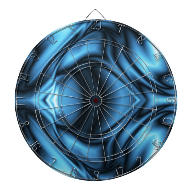Blue Silk wave Dartboard (Front)