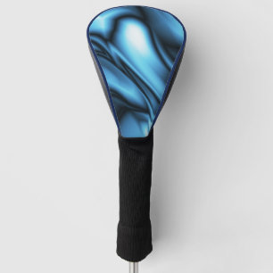 Blue Silk wave Golf Head Cover