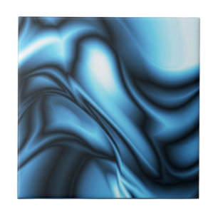 Blue Silk wave Tile