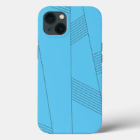 Blue, simple, elegant, abstract line pattern