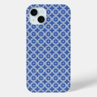 BLUE SIMPLE GEOMETRIC PATTERN