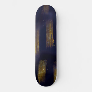 blue skateboard
