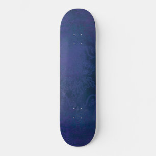 blue skateboard