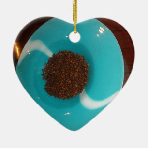 Blue  Skeezer Ceramic Ornament
