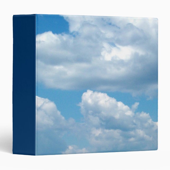 'Blue Skies'  Binder (Front/Spine)