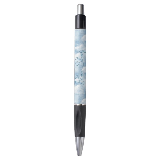 Blue Skies Clouds   Pen (Front Vertical)