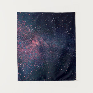 Blue skies filled of stars tapestry