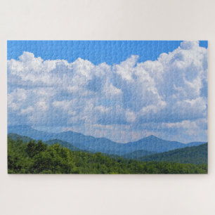 Blue Skies in the Blue Ridge Mountains - 20x30 Jigsaw Puzzle