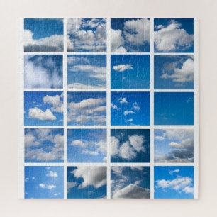 Blue skies jigsaw puzzle