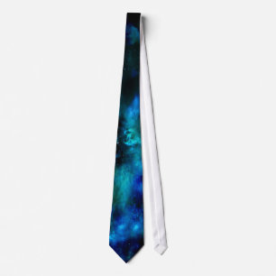 Blue Skies-Turquoise Planet Necktie