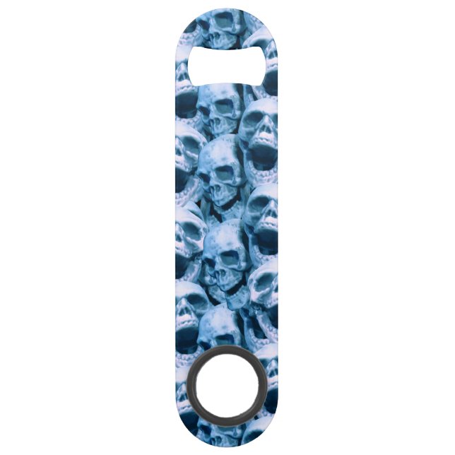 Blue Skulls  Bar Key (Front)