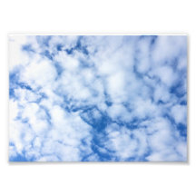 blue sky and clouds