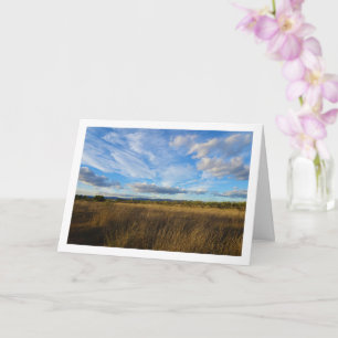 Blue Sky and Clouds, Skyscape Card