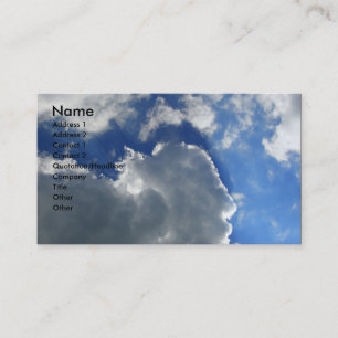 Blue Sky Business Card