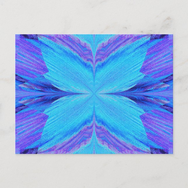 Blue Sky Butterfly Postcard (Front)