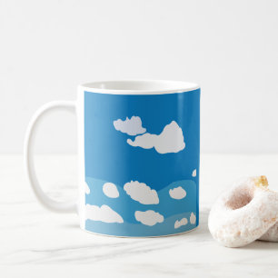 Blue Sky Cloud Coffee Mug