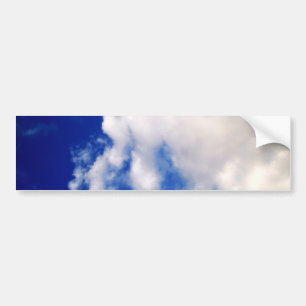 Blue Sky & Clouds Bumper Sticker
