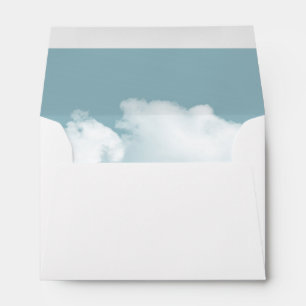 Blue Sky Clouds Envelope