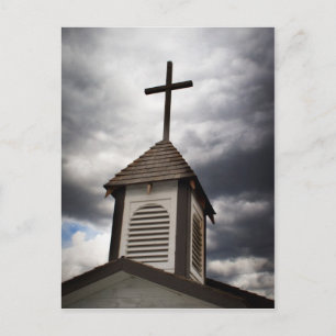 Blue Sky Coming Postcard