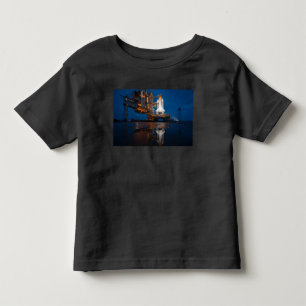 Blue Sky for Space Shuttle Atlantis Launch Toddler T-shirt