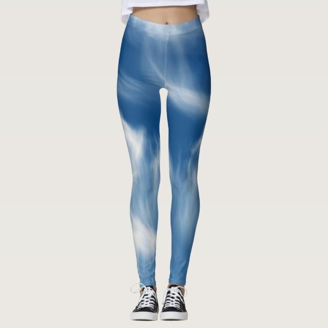 Blue Sky Leggings (Front)