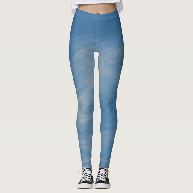 Blue Sky Leggings (Front)