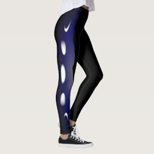 Blue Sky Moon Phase Leggings