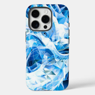 Blue Sky Mosaic Dragon  iPhone 16 Pro Case
