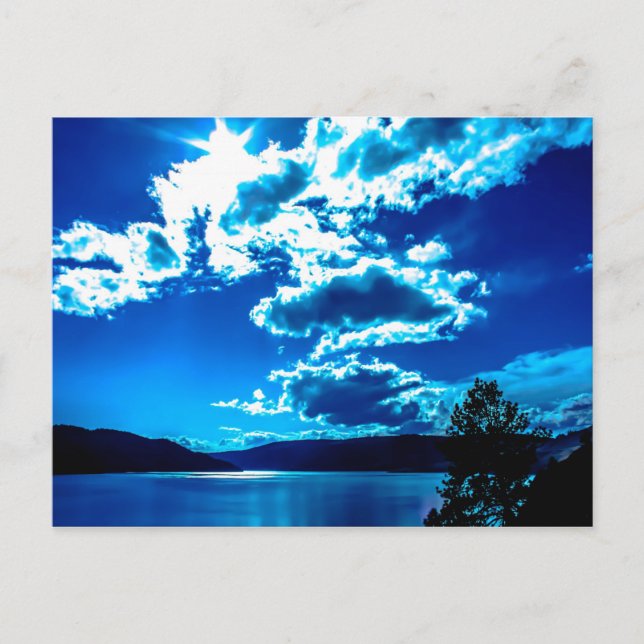Blue Sky Post Card (Front)