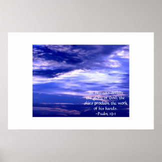 Blue Sky Poster