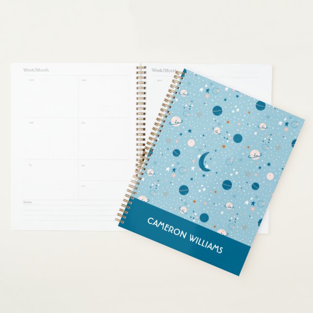 Blue Sky & Space Pattern Planner (Display)