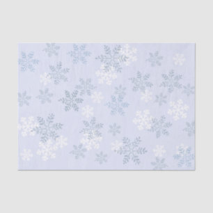 Blue Sky Vintage Snowflake Holiday Tissue Paper