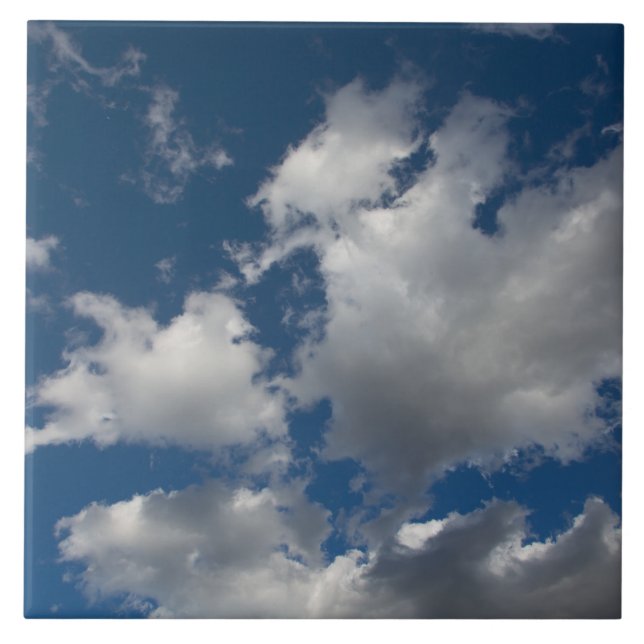 BLUE SKY WITH CLOUDS TILE (Front)