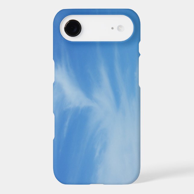 Blue Sky with White Clouds Abstract Nature Photo Case-Mate iPhone Case (Back)